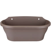 Corsica Wall Basket - 39x17cm- Taupe - Elho